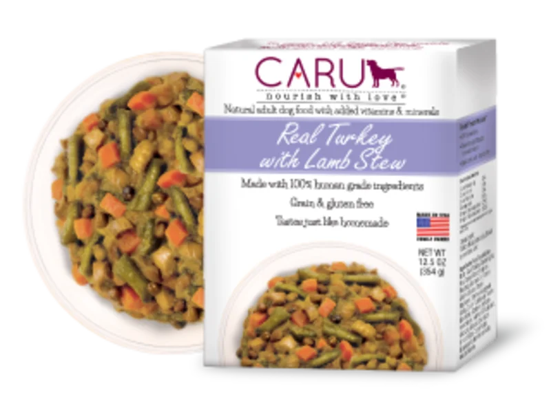 Caru Natural Turkey with Lamb Stew for Dogs
