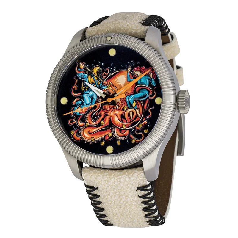 Ceramic-Enamel Dial - Abyssal Duel