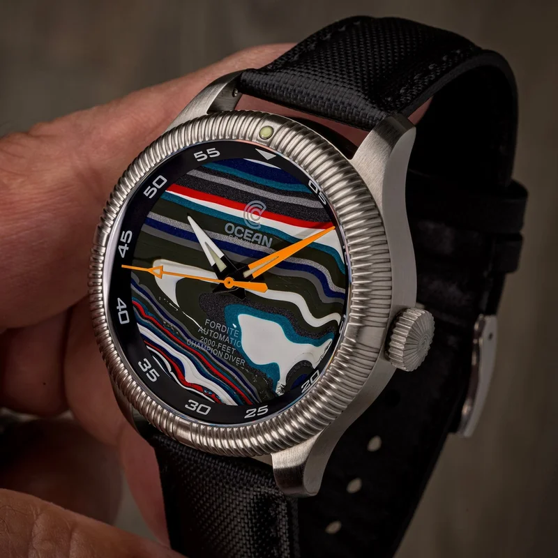 Champion Diver - Fordite - Unique Piece - Color Forge