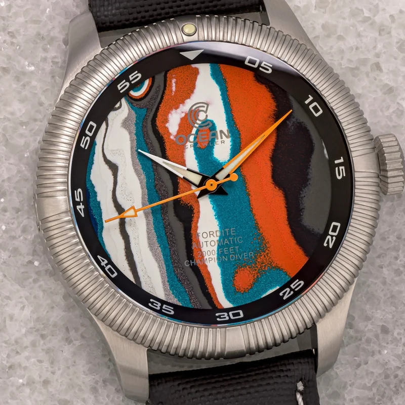 Champion Diver - Fordite - Unique Piece - Detroit Dynamo