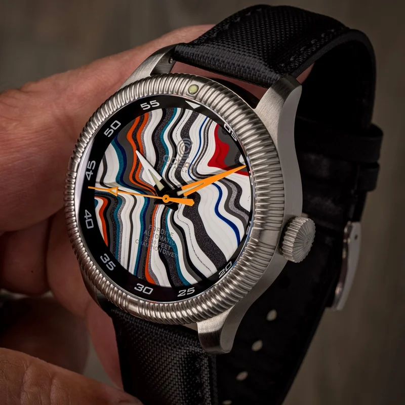 Champion Diver - Fordite - Unique Piece - Drive-In Dream