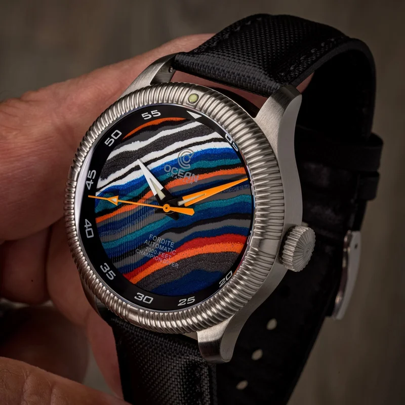 Champion Diver - Fordite - Unique Piece - Factory Phantom