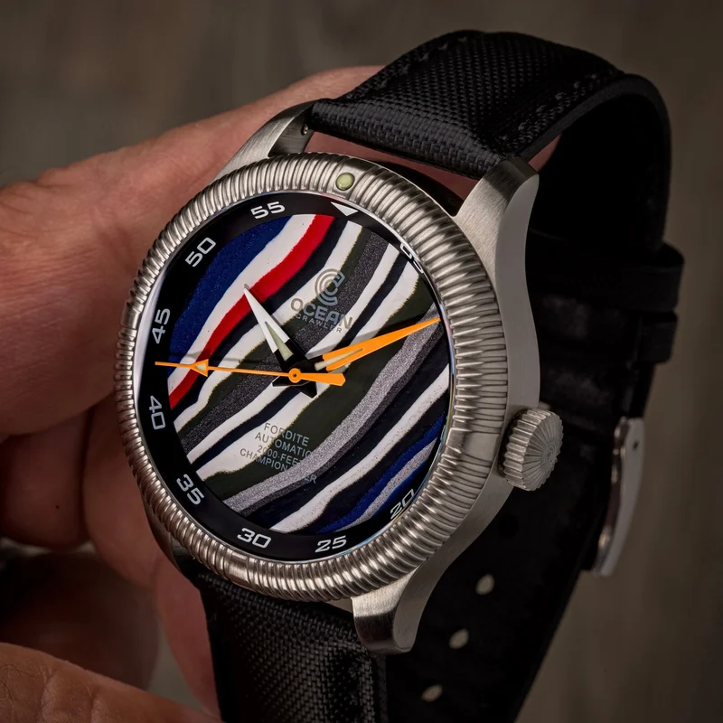Champion Diver - Fordite - Unique Piece - Nitro Layers