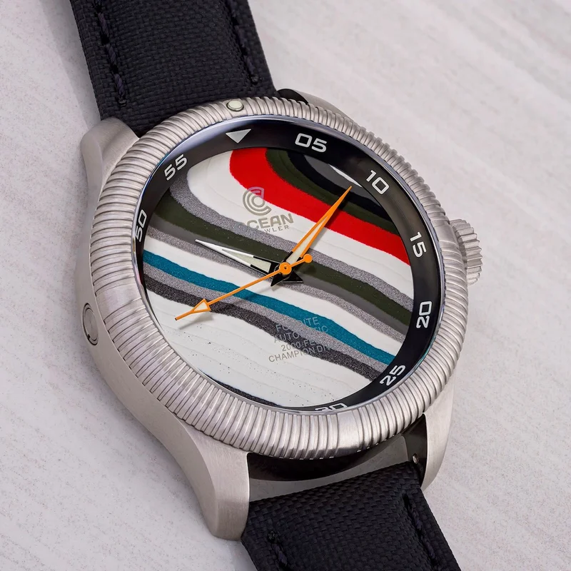 Champion Diver - Fordite - Unique Piece - Velocity Vortex