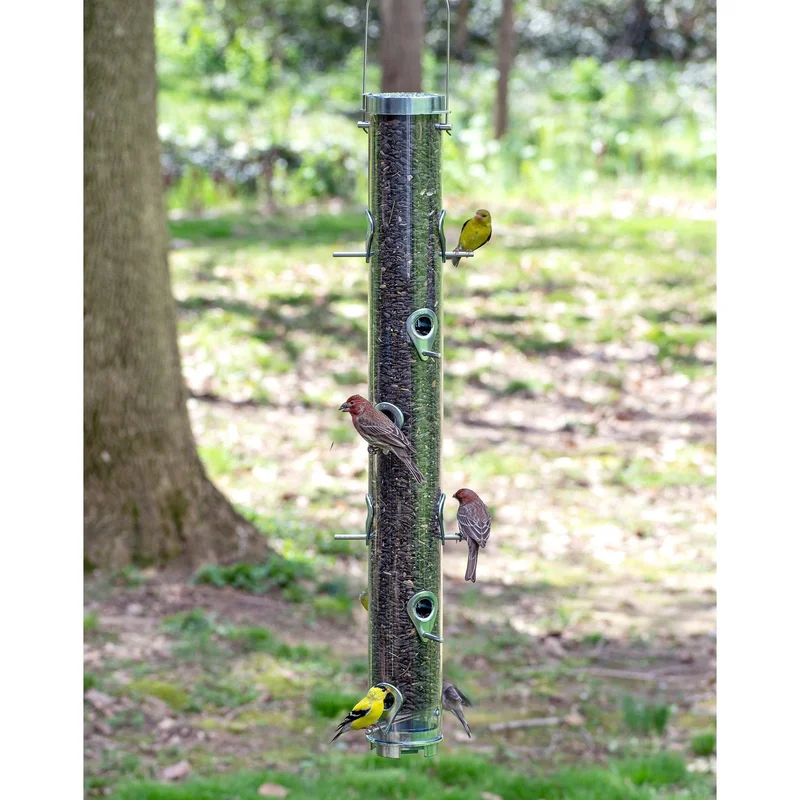 Classic Brands Droll Yankees Classic B-Series Silver Sunflower Bird Feeder Silver