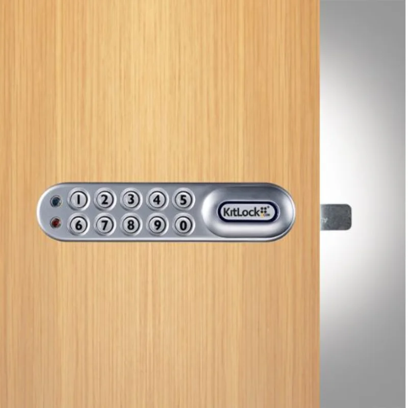 Classic+ Digital Cam Lock A Wide Range For Cabinets And Cupboards Kit Lock Locker Silver Gray