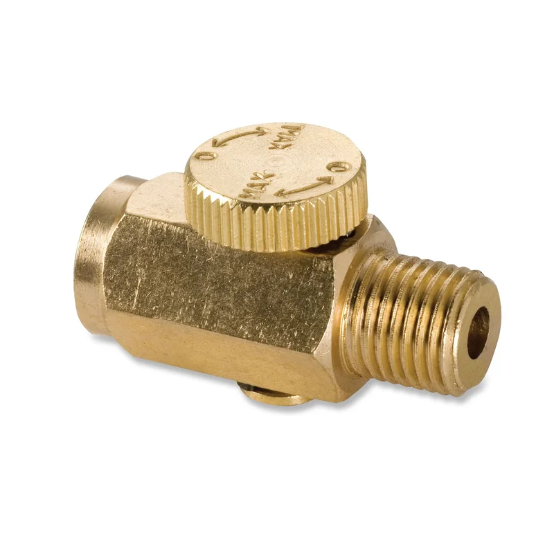 Click-Type Mini Brass Air Regulator