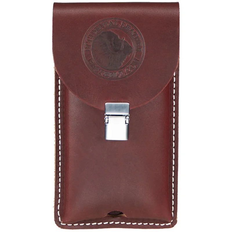 Clip-On Leather Phone Holster - Large
