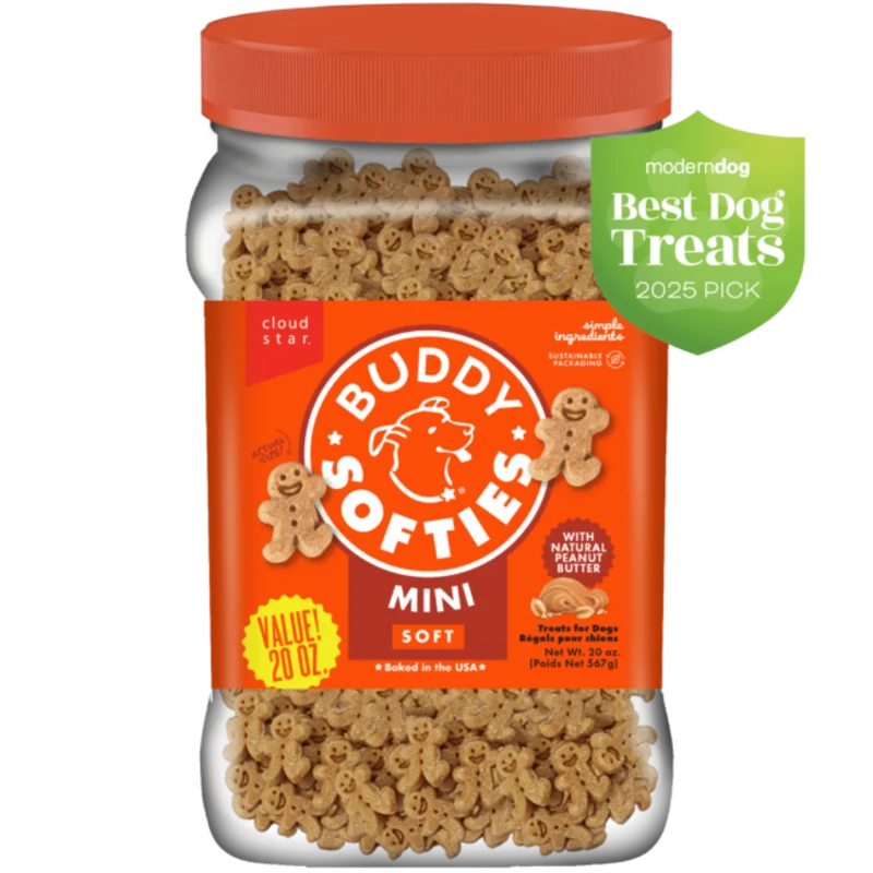 Cloud Star Buddy Biscuits Soft & Chewy Treats: Peanut Butter