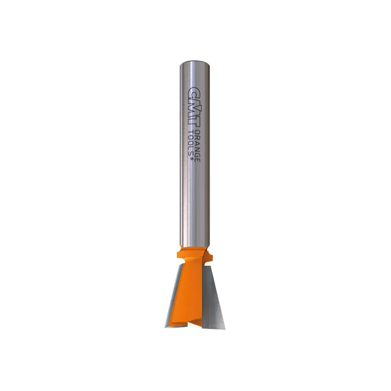 CMT 14 Dovetail Router Bit - 1/2" Diameter, 1/2" Cut, 1/4" Shank