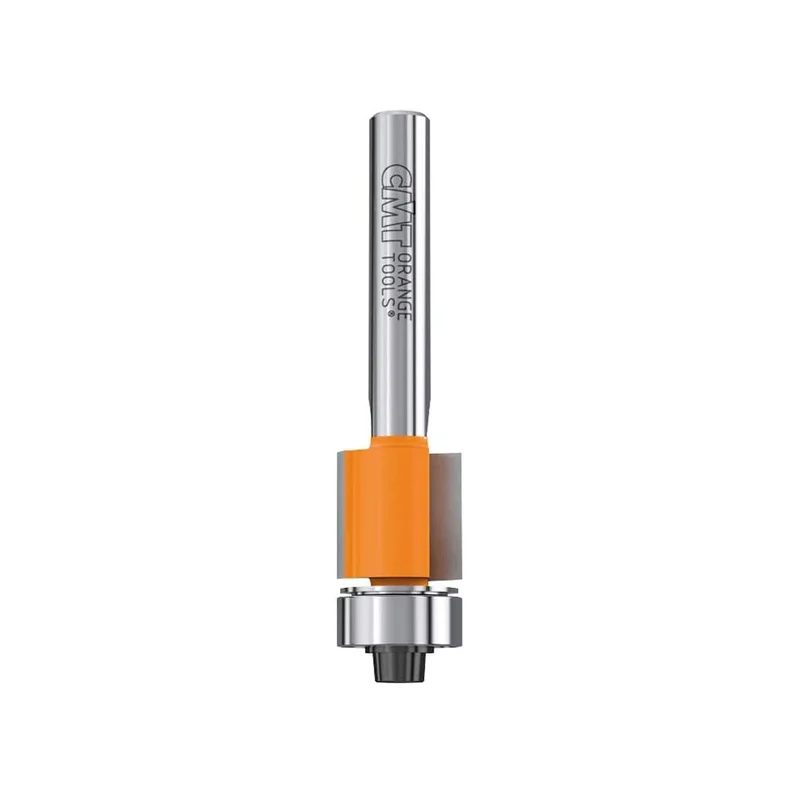 CMT 2 Flute Flush Trim Router Bit - 1/2" Diameter, 1/2" Cut, 1/4" Shank