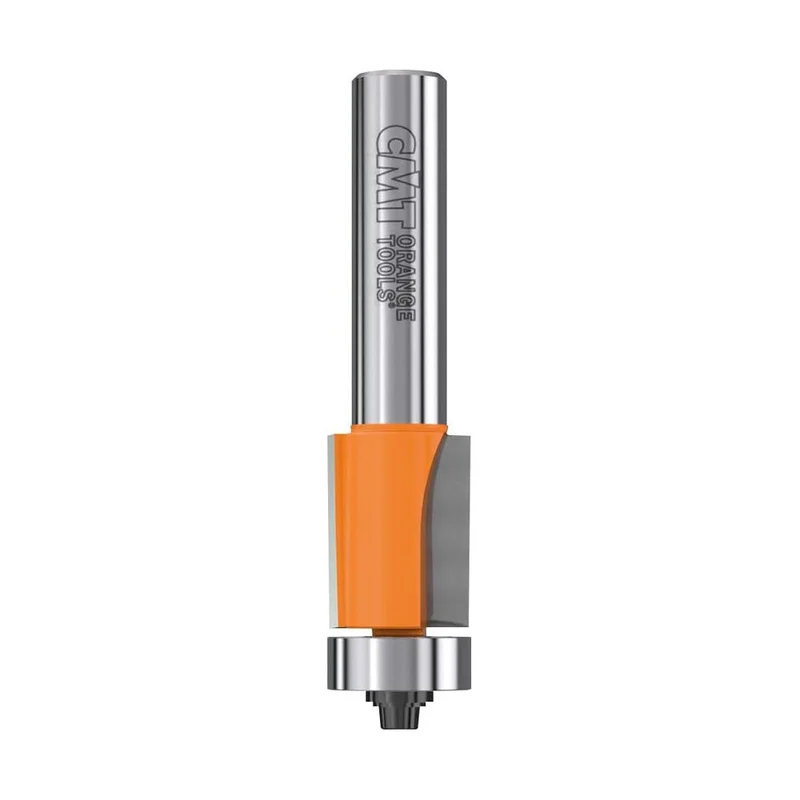 CMT 2 Flute Flush Trim Router Bit - 3/4" Diameter, 1" Cut, 1/2" Shank