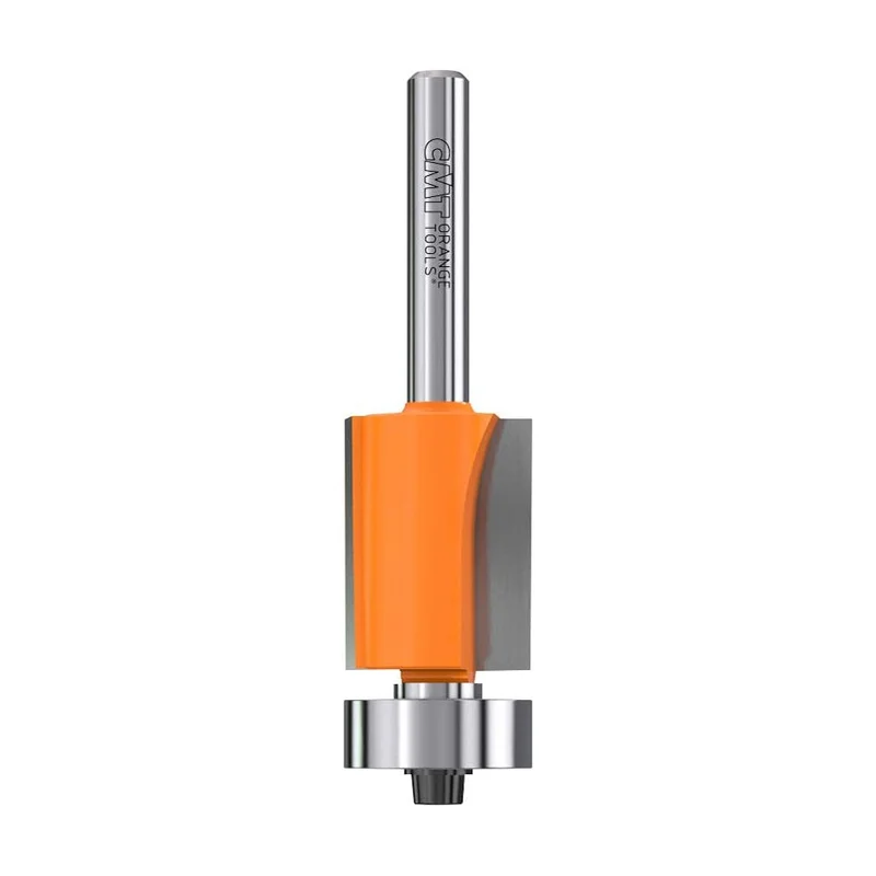 CMT 2 Flute Flush Trim Router Bit - 3/4" Diameter, 1" Cut, 1/4" Shank
