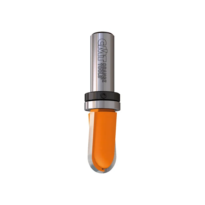 CMT 2 Flute Round Nose Router Bit - 5/8" Diameter, 3/8" Cut, 1/4" Shank