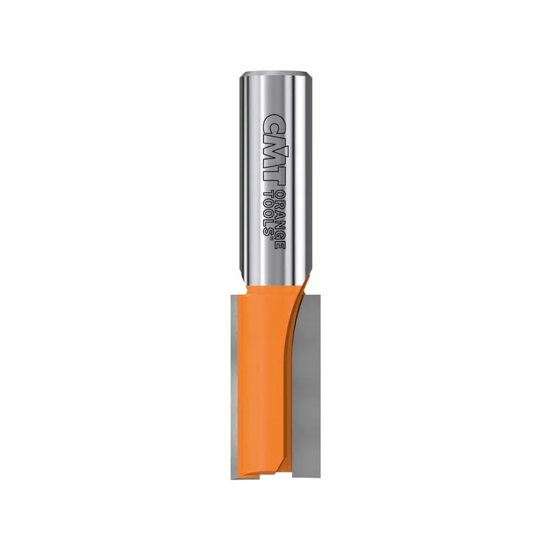 CMT 2 Flute Straight Router Bit - 16mm Diameter, 1-1/4" Cut, 1/2" Shank