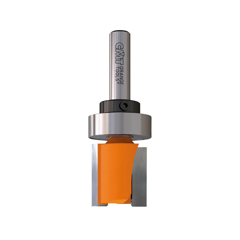CMT 2 Flute Top Bearing Pattern Router Bit - 3/4" Diameter, 1" Cut, 1/2" Shank