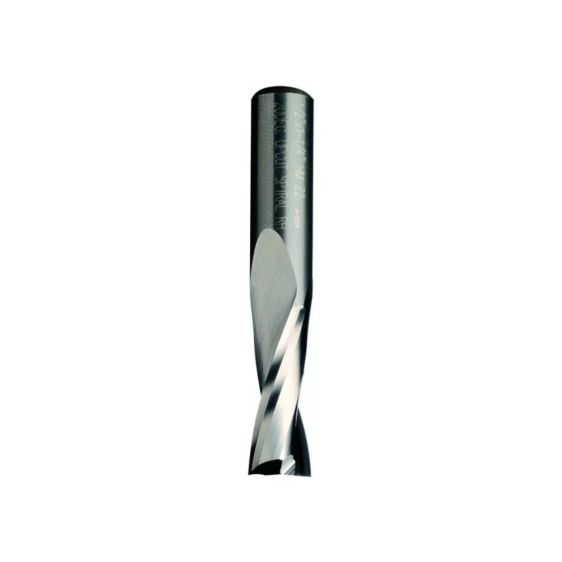CMT 2 Flute Upcut Spiral Router Bit - 1/4" Diameter, 3/4" Cut, 1/4" Shank