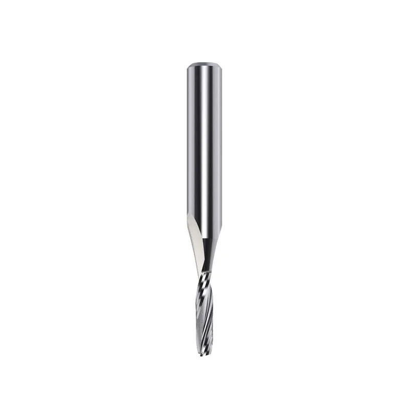 CMT 2 Flute Upcut Spiral Router Bit - 1/8" Diameter, 1/2" Cut, 1/4" Shank