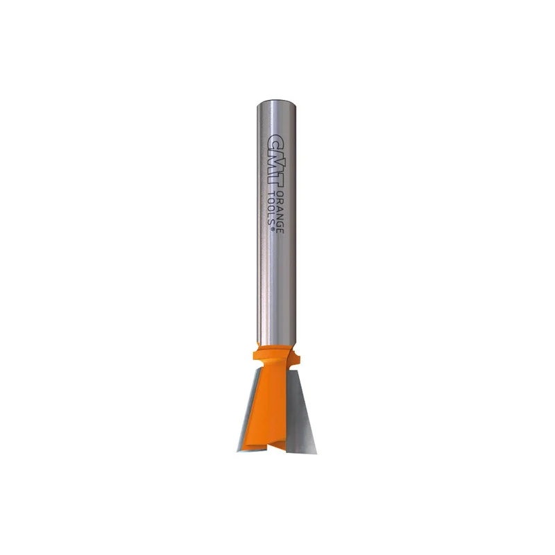 CMT 7 Dovetail Router Bit - 3/4" Diameter, 7/8" Cut, 1/4" Shank