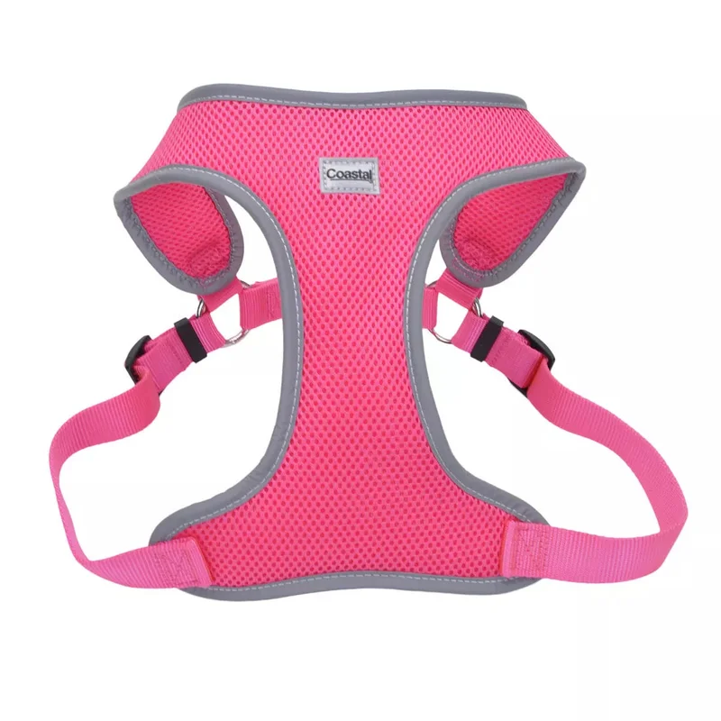 Coastal Comfort Soft Reflective Wrap Adjustable Dog Harness Blue Lagoon