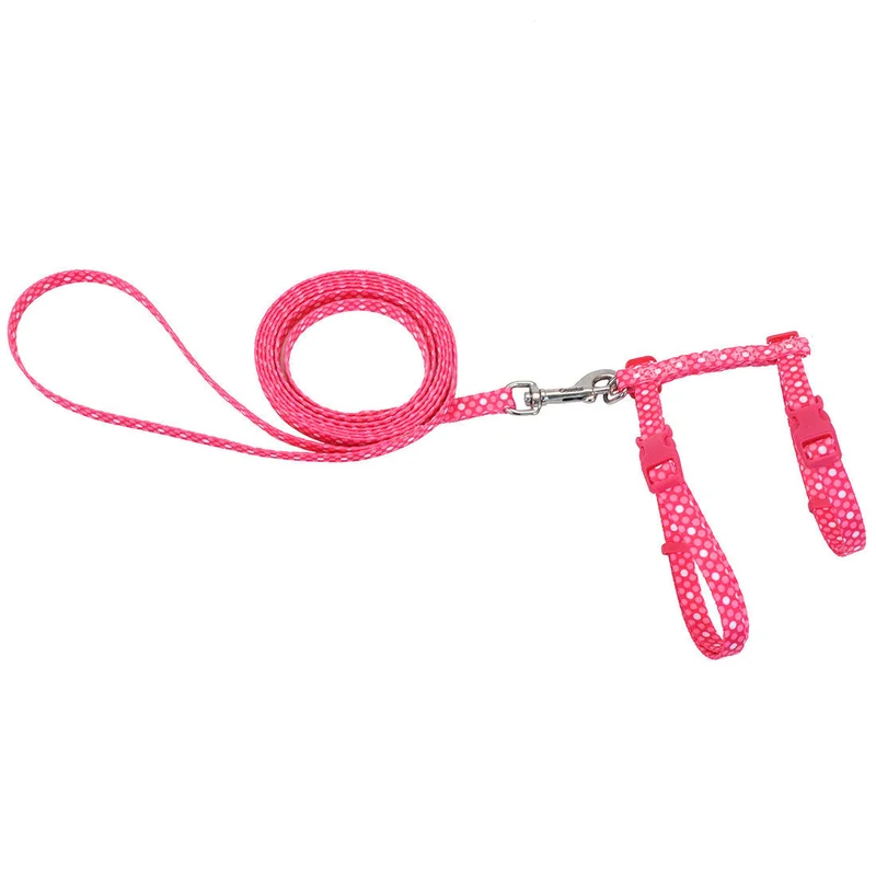 Coastal Pet Products Figure "H" Fashion Adjustable Cat Harness and Leash Combo Black Skulls