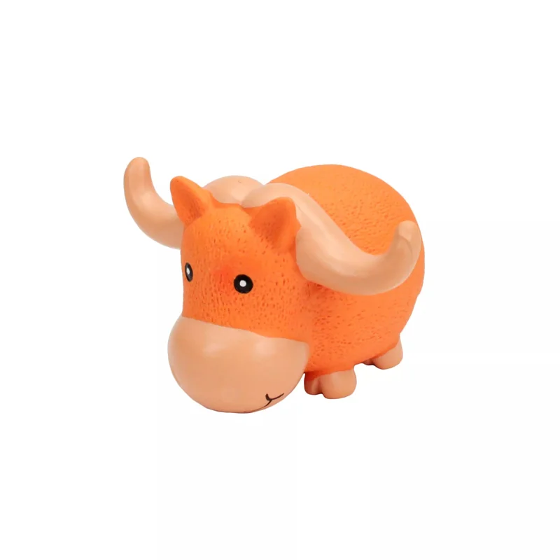 Coastal Pet Rascals Grunt Toys Big Horn Bull Dog Toy