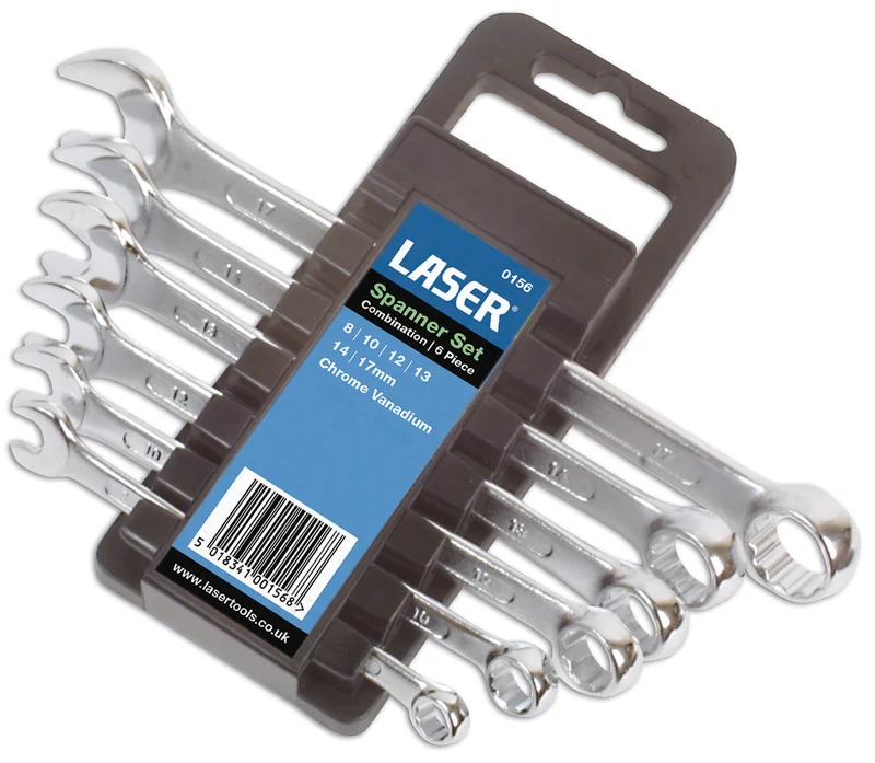 Combination Spanner Set 8 - 17mm 6pc 0156