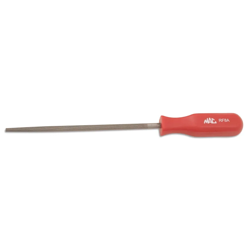 Comfort-Grip Bastard Double-Cut Round File 8"