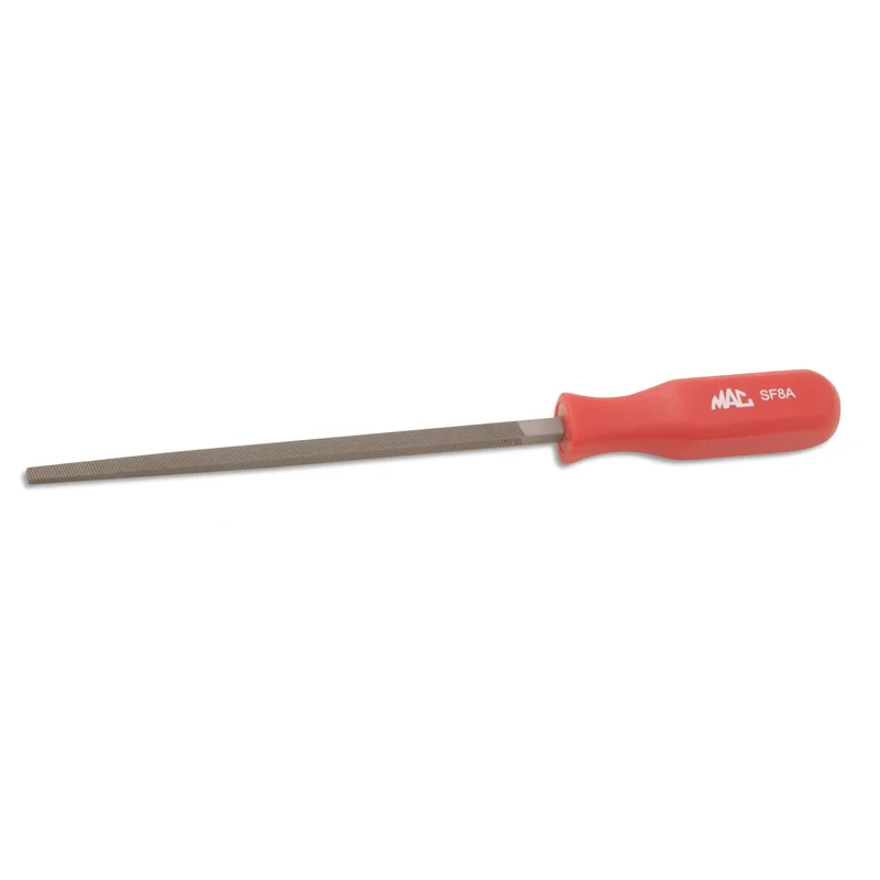 Comfort-Grip Bastard Double-Cut Square File 8"