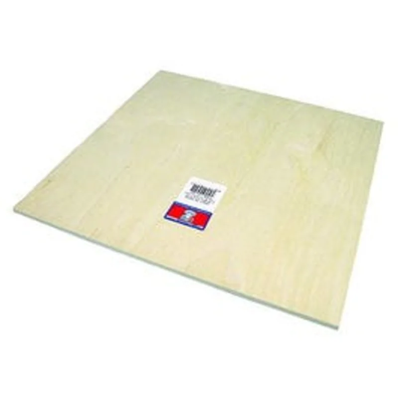 Craft Plywood, 1/64 x 6 x 12-In.