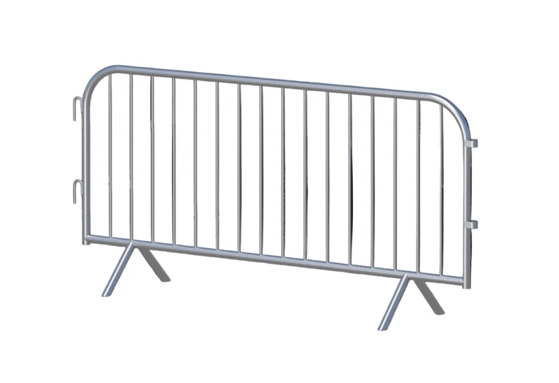Crowd Control Barriers - 3'7.2" Tall x 7'6" Wide with 16 bars