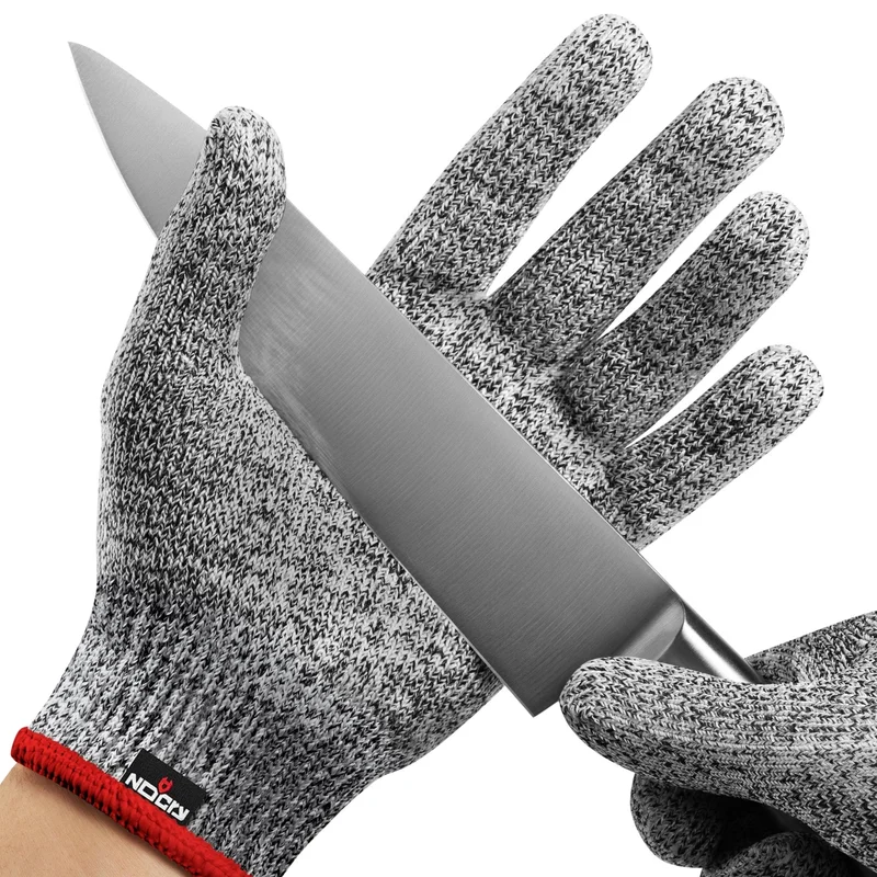 CutGuard Ultra-Elastic Cut Resistant Gloves Grey