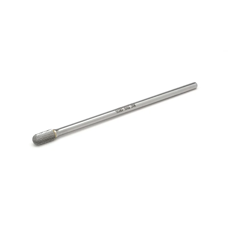Cylinder Radius Carbide End Burr 3/8"
