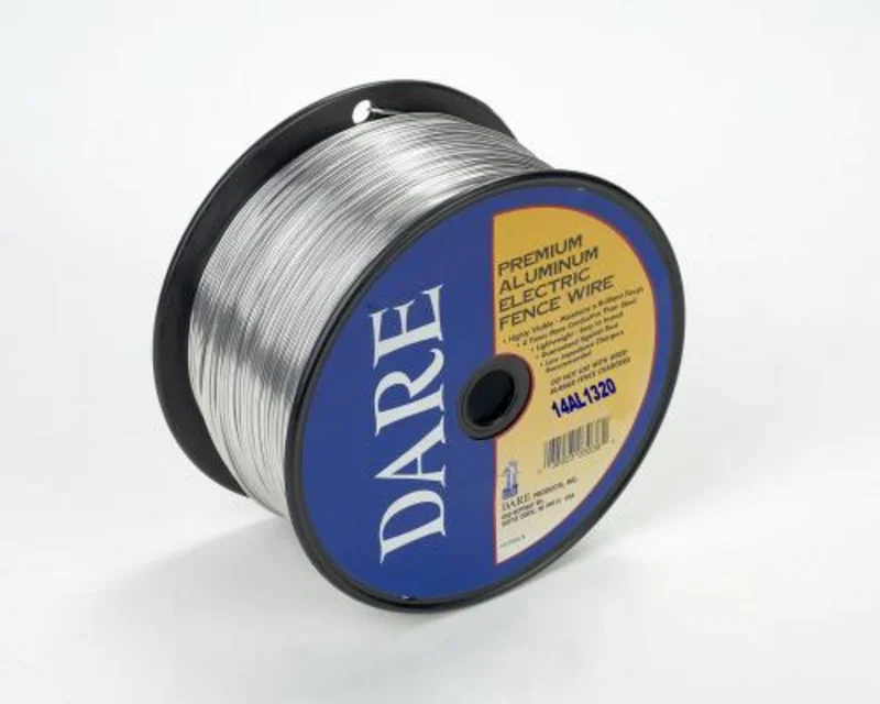 Dare Neverrust Electric Fencing Aluminum Wire Silver