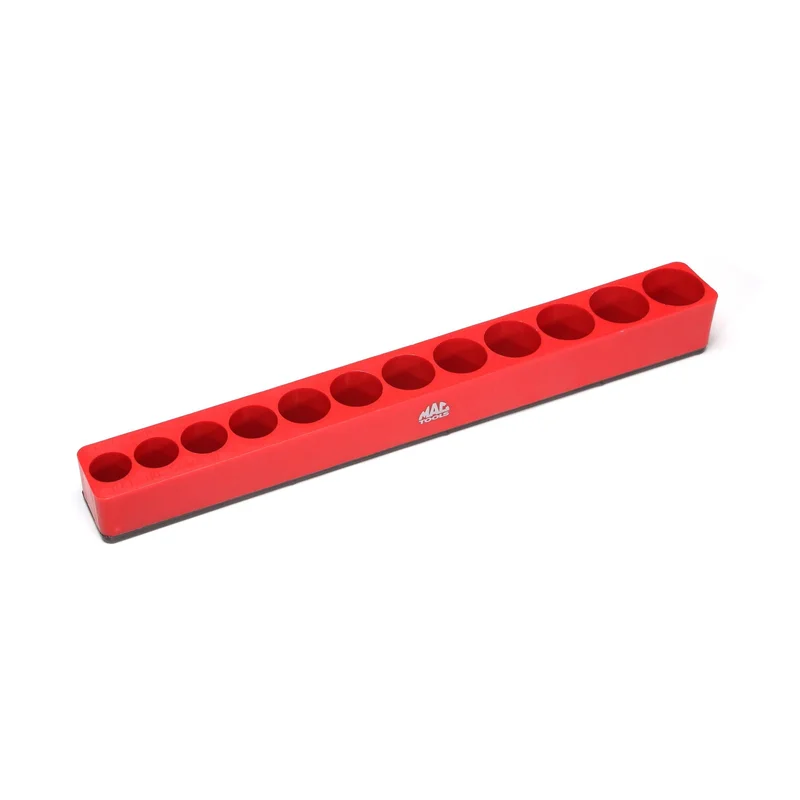 Deep Straight Line Socket Holder - Red