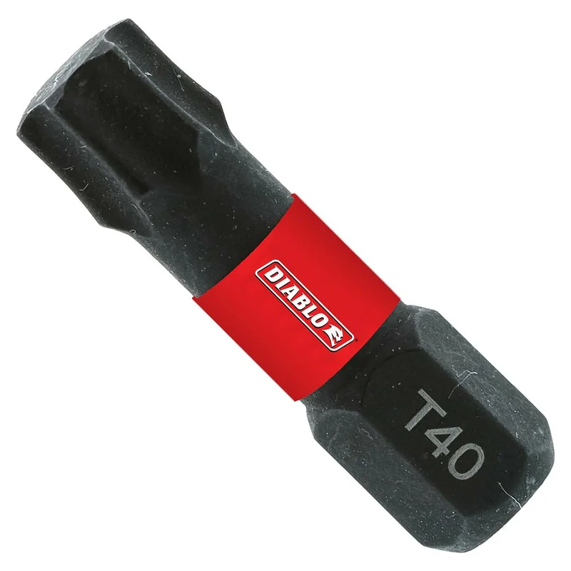 Diablo #40 Torx 1" Drive Bits (5 Pack)