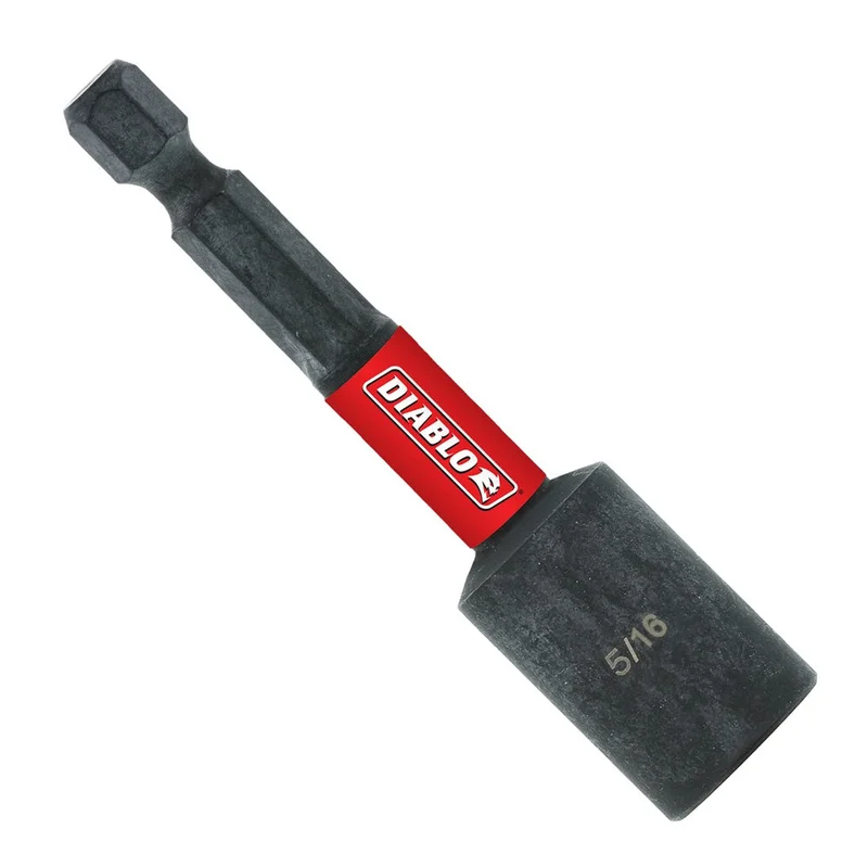 Diablo 5/16" x 2-9/16" Magnetic Nut Setter - Individual Bulk