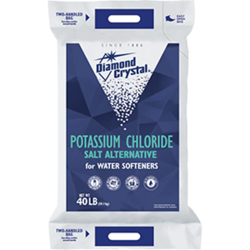 DIAMOND CRYSTAL POTASSIUM CHLORIDE FOR WATER SOFTENERS