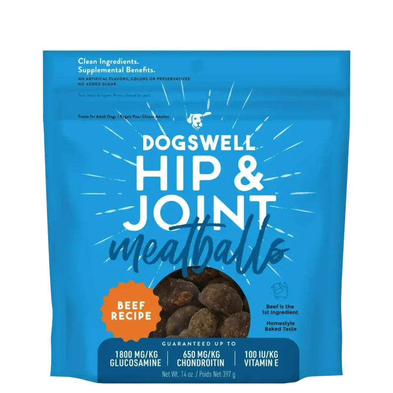 DOGSWELL Hip & Joint Meatballs, Beef
