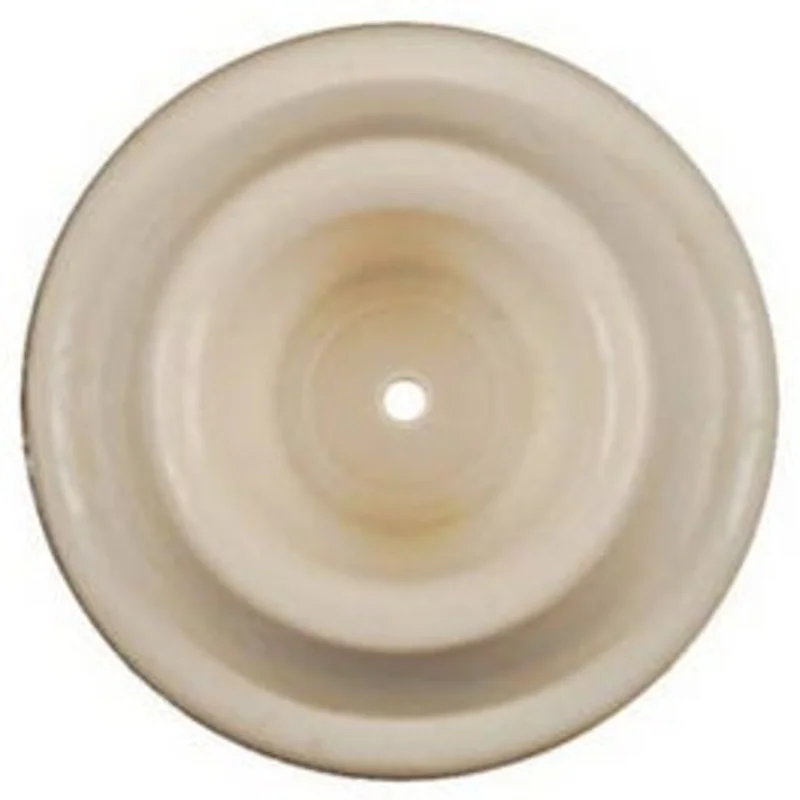 Doorstop, Wall-Mount, Flexible, Almond, 2-Pk.