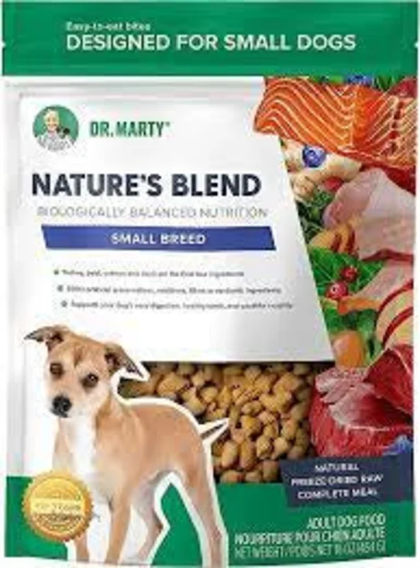 Dr. Marty's Natures Blend Small Breed Premium Freeze-Dried Raw Dog Food