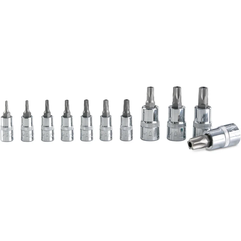 Driver Set, Star Tamper-Resistant - 11-PC. 5-PT.