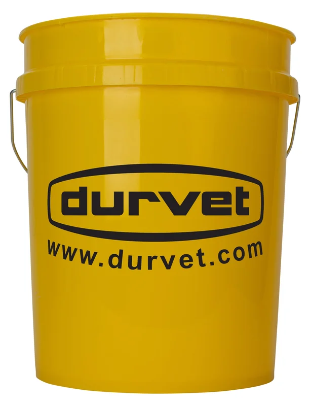 Durvet 5 Gallon Yellow Bucket Yellow