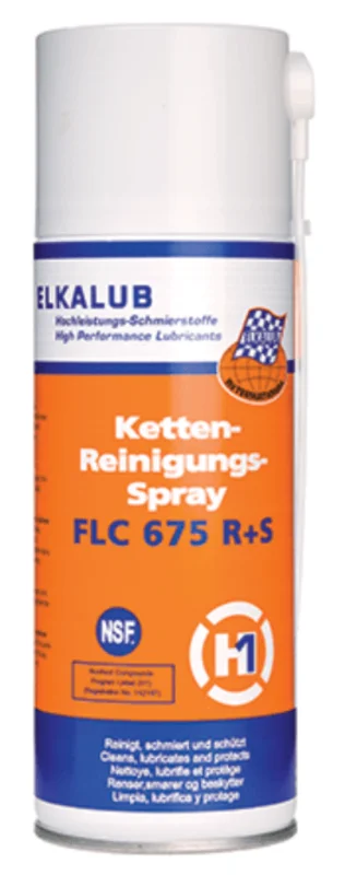 ELKALUB FLC 675 R+S H1 Chain Cleaning Spray 400ml