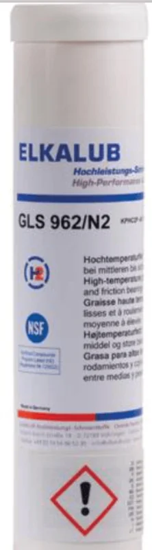 ELKALUB GLS 962/N2 H2 High-Temperature Grease 400g Cartridge