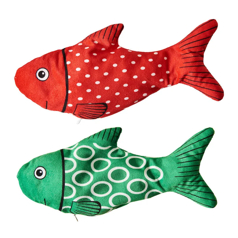 Ethical Pet Spot Holiday Flippin Fish Assorted Cat Toy Assorted