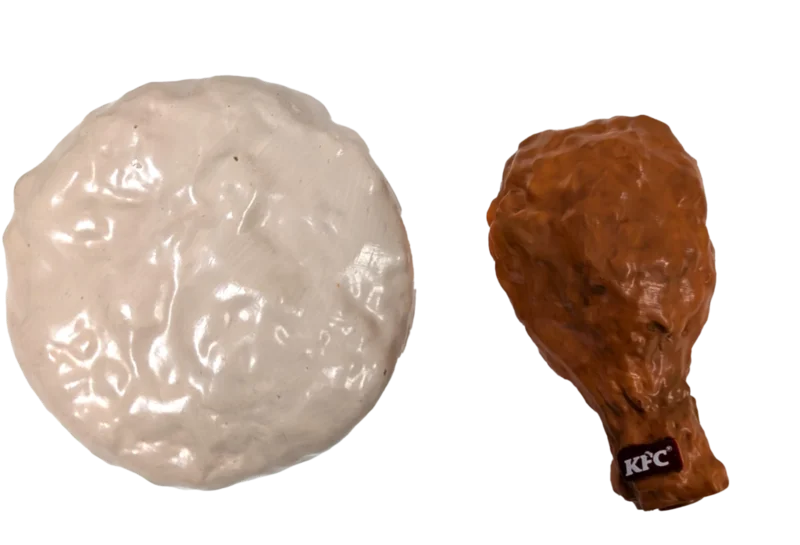 Ethical Pet Spot Kentucky Fried Chicken Vinyl Biscuit Drumstick