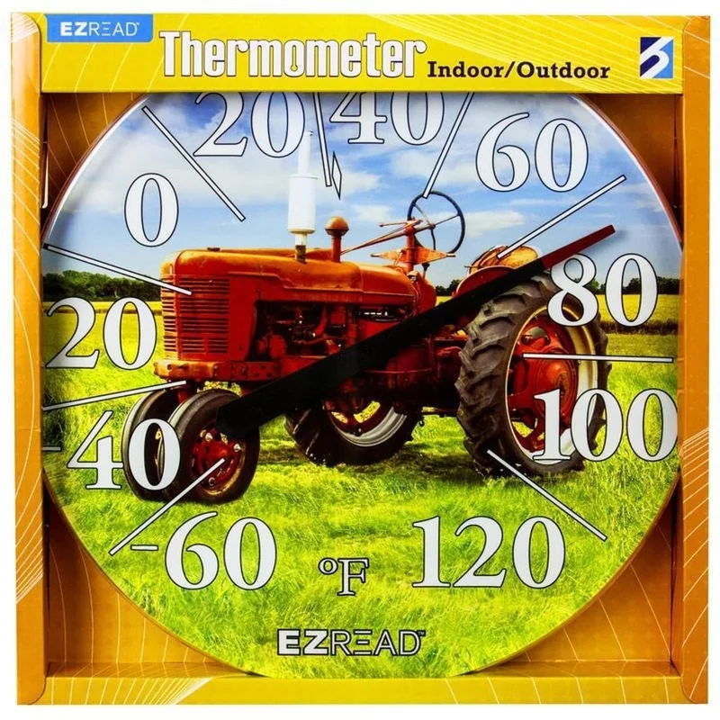 EZREAD DIAL THERMOMETER RED TRACTOR RED TRACTOR