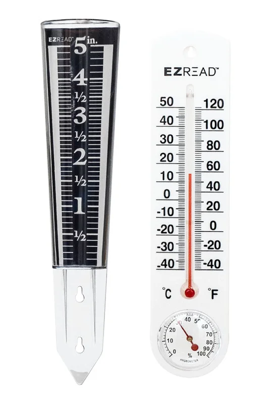 EZREAD Therm/Hygrometer Clear Magnify RG Combo Pack