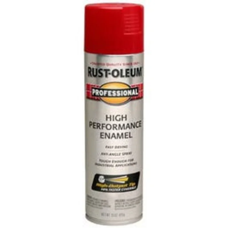 Fast Dry Professional Spray Enamel, Safety Red, 15-oz.